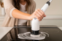 Cordless Electric Power Spin Scrubber, Only $14.99 Shipped (Reg. $39.99)  card image