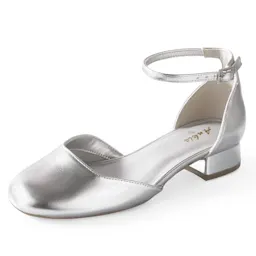 Round Closed Toe Heels