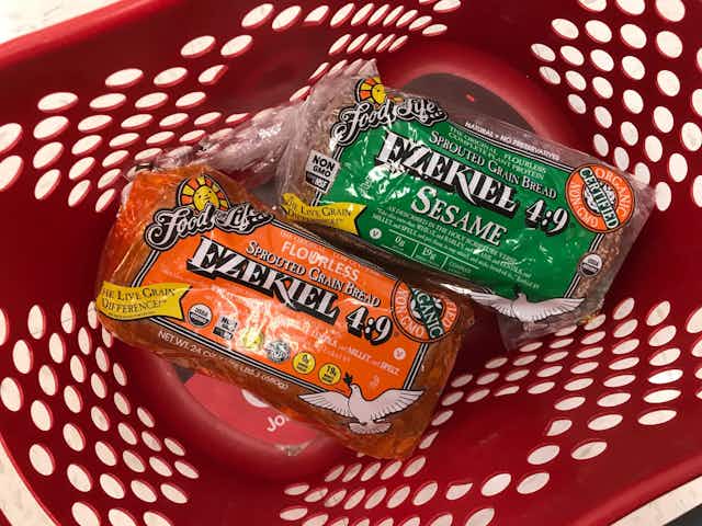 Which Store Has the Best Price for Ezekiel Bread? card image