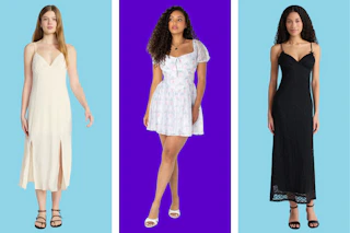 womens dresses (2 maxi styles + 1 mini dress)