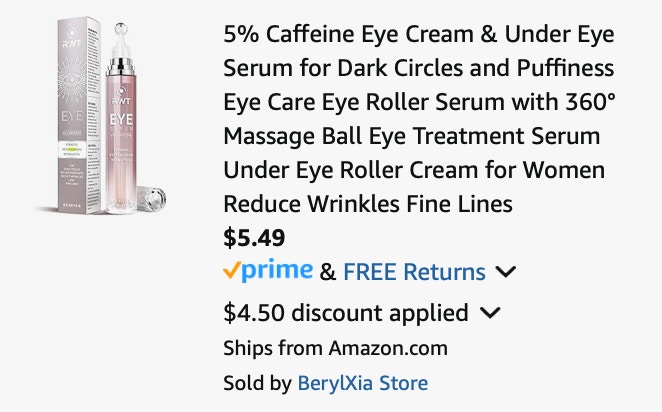 ss eye serum