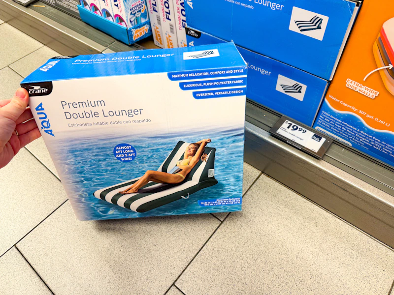 Aldi Inflatable Pool Aldi Pools We're Finding in 2025: $7 Water Hammock and More - The Krazy ...