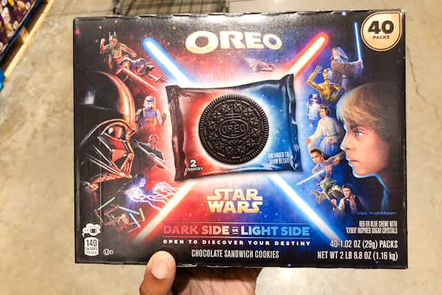 I Found a Giant Pack of the New Star Wars Oreos at Costco for Just $16.99 card image