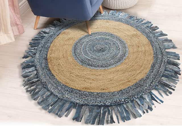 Save $20 on This Round Braided Rug — Just $38 at Walmart card image