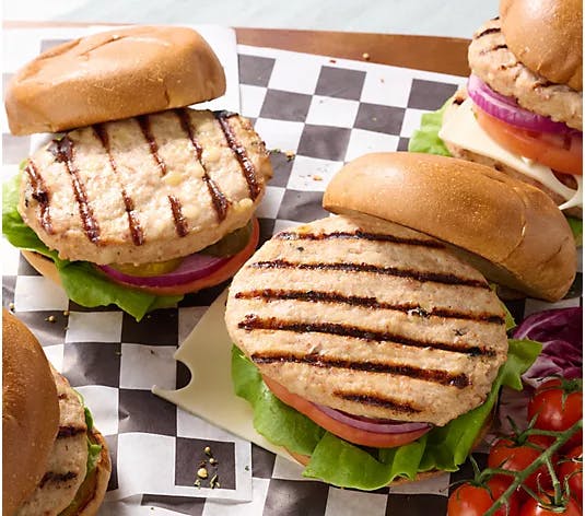 Bacon & Cheese Stuffed Chicken Patties