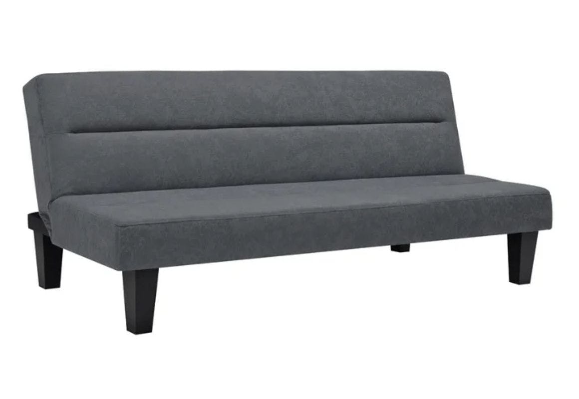 Futon With Microfiber Cover