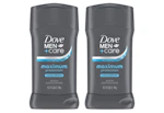 2 Dove Men+Care Antiperspirant Sticks