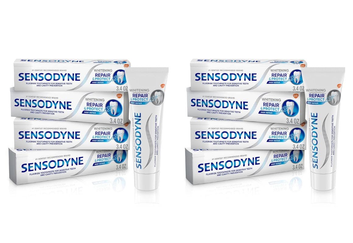 2 Sensodyne Toothpaste 4-Packs