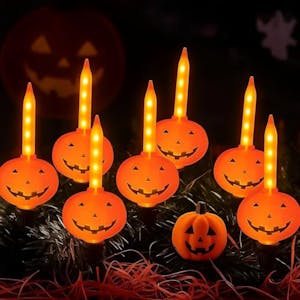 Halloween Pumpkin Bubble Lights