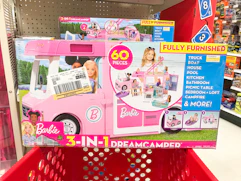 Barbie 3-in-1 Dream Camper on clearance for 50% off on a Target cart