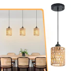 Rattan Pendant Light 3-Pack