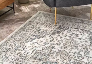 vintage inspired area rug