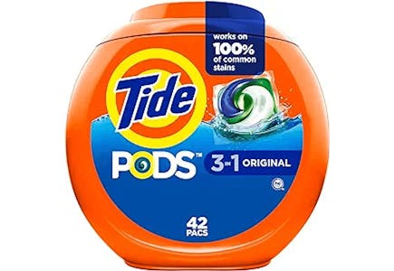 4 Tide Pods