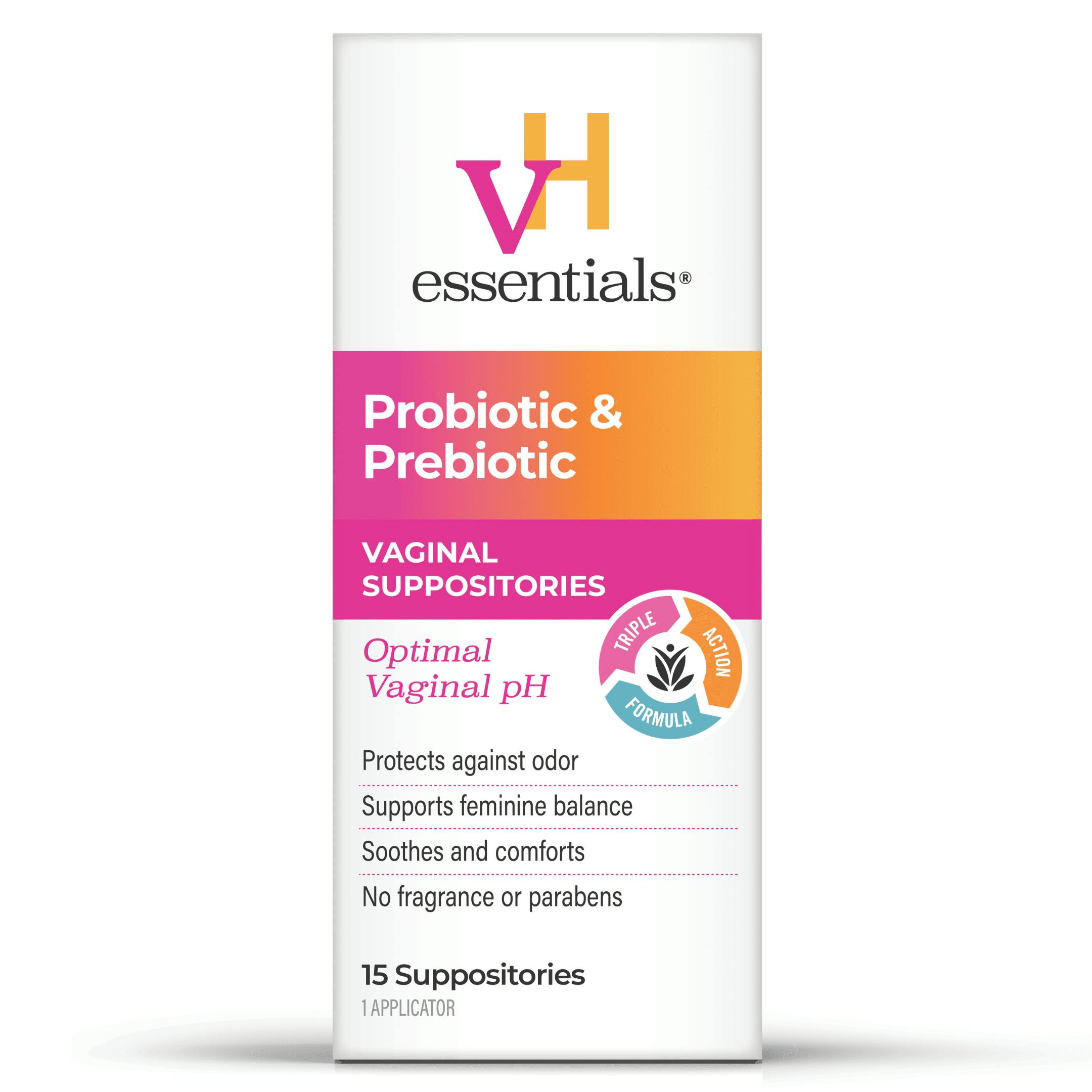 vH essentials Vaginal Suppositories
