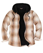 Men's Sherpa Lined Flannel Jacket
