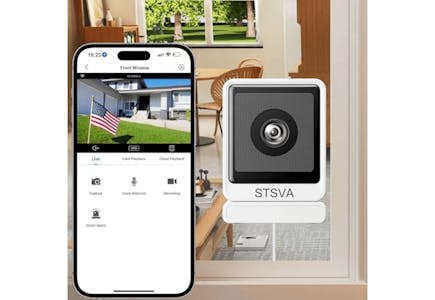 Wi-Fi Window Security Camera