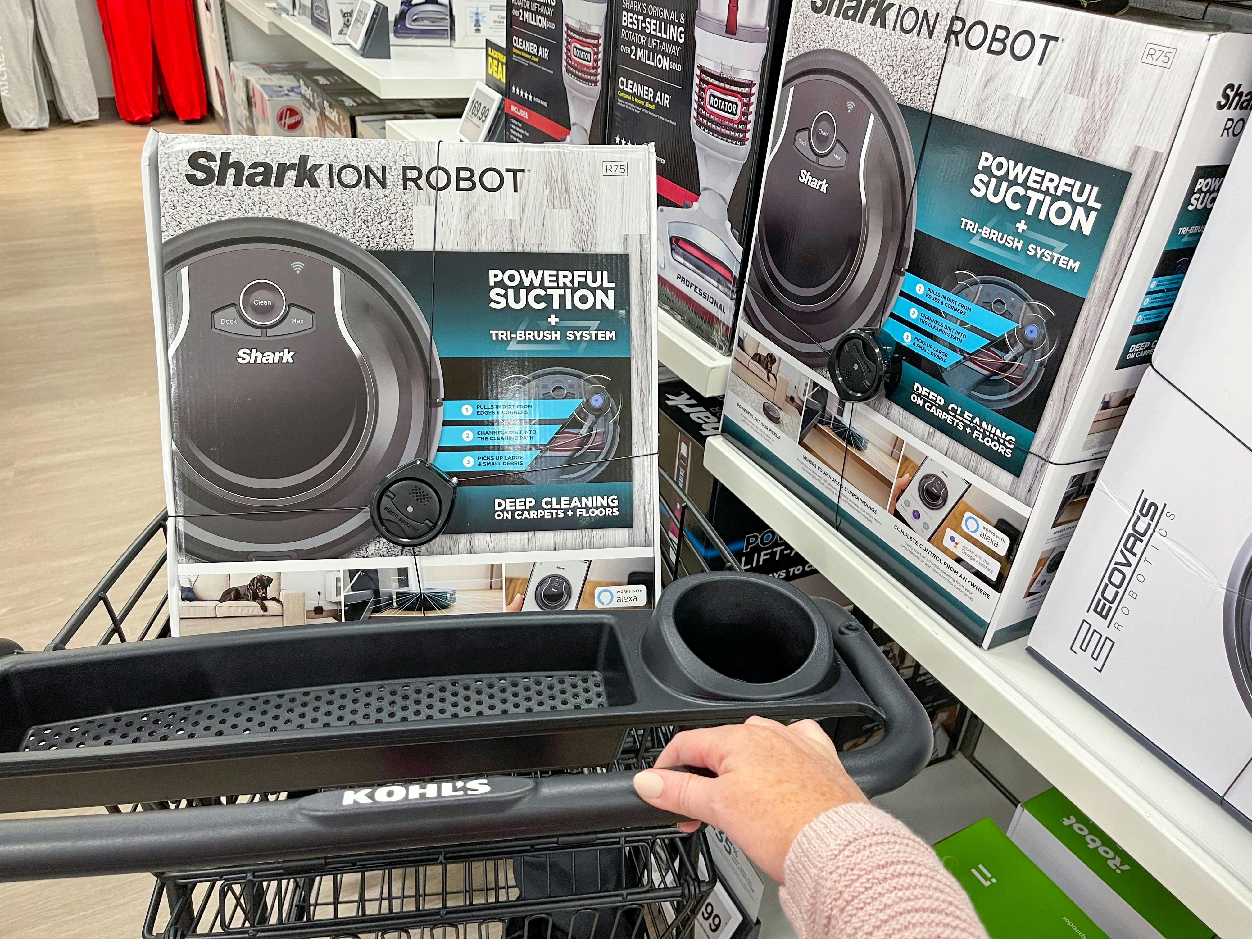 kohls shark robot