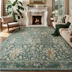 Vintage Floral Area Rug
