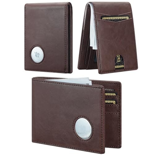 Leather AirTag Wallet