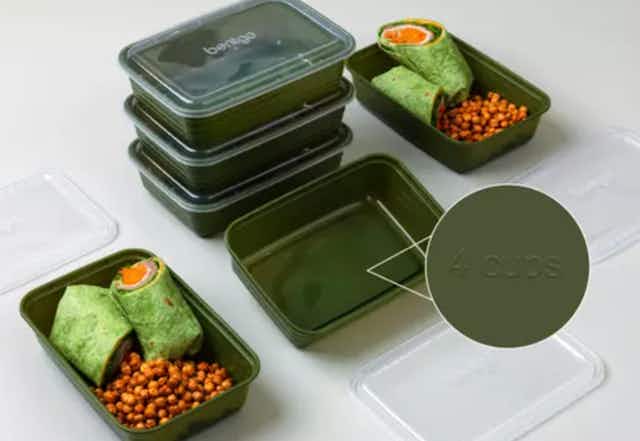 Bentgo Food Storage Containers 10-Pack, Only $10 Shipped card image