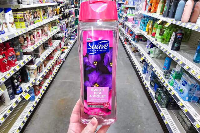 Suave Essentials Body Wash, Only $2 at Dollar General card image