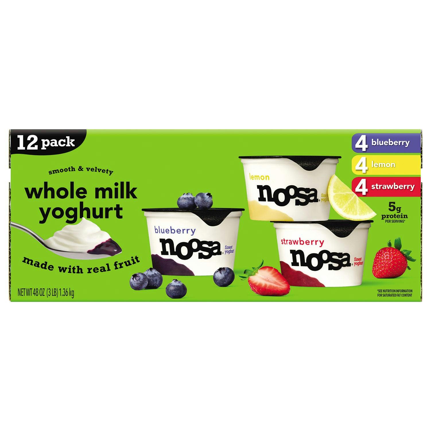 Noosa Yoghurt Cups 12-Pack
