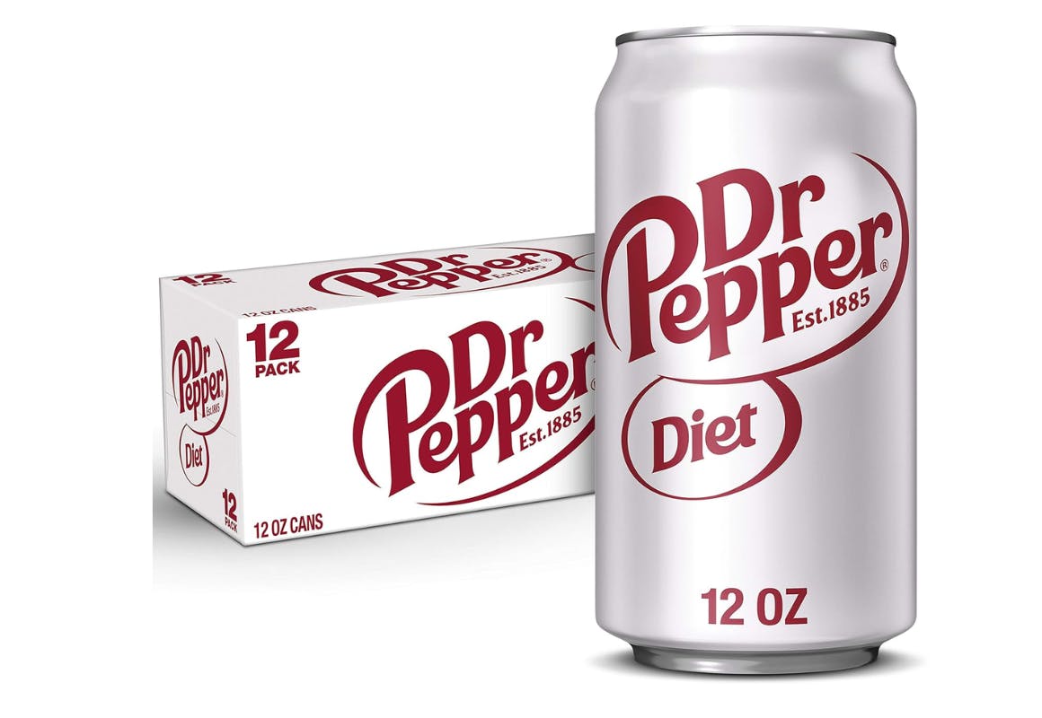 Diet Dr Pepper Soda 12-Pack