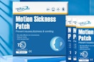 motion sickness patches on a table