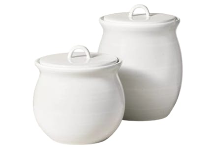 Magnolia Stoneware Canister