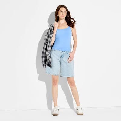 Wild Fable Women's Denim Jorts