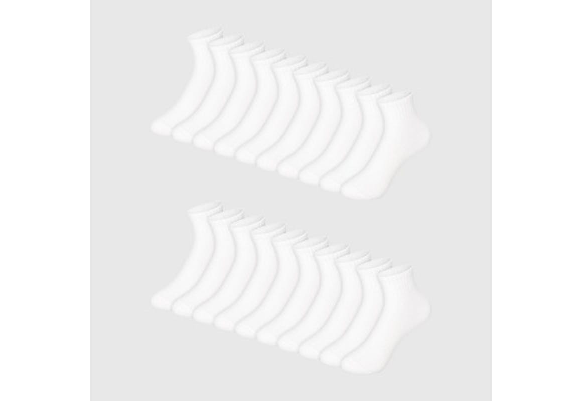 Hanes Kids' Ankle Socks Set