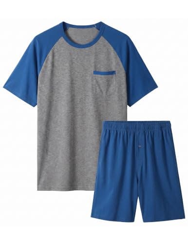Ekouaer Men's Pajama Set