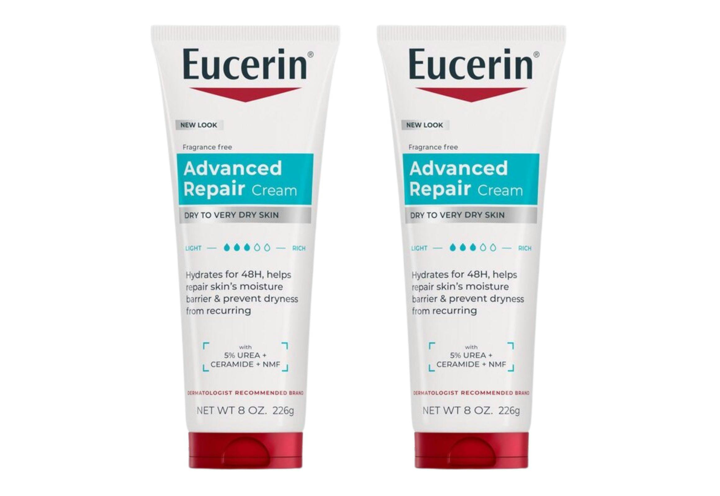 2 Eucerin Advanced Repair Creams