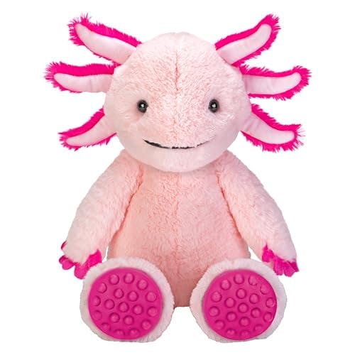 Poppykins Axolotl Stuffed Animal