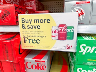coca-cola 12 pks walgreens