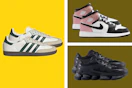 shoes in a collage