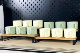 2-Tier Expandable Shelf Organizer, Only $9.99 for Prime Members card image