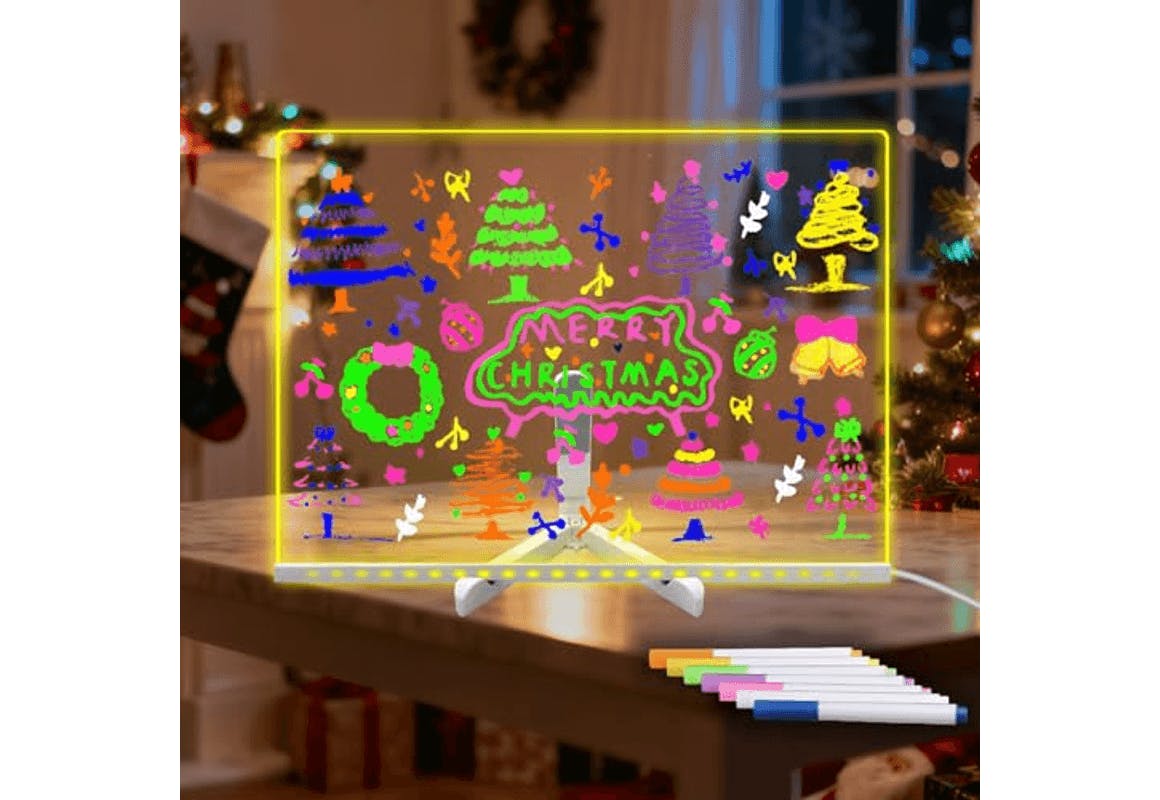 Acrylic Dry-Erase Light-Up Board
