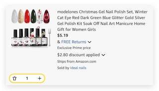 modelones Christmas Gel Nail Polish Set