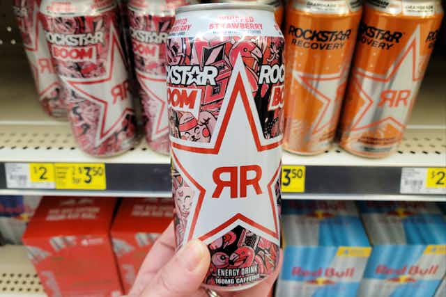 BOGO Free Rockstar Energy Drinks at Dollar General card image