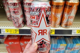 BOGO Free Rockstar & Brisk Beverages at Dollar General