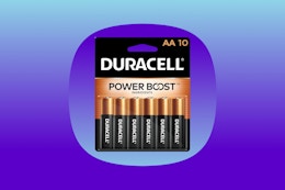 Duracell AA Batteries 10-Pack, as Low as $4.78 on Amazon card image