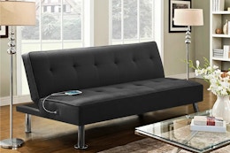 Score 65% Off This Convertible Futon From Walmart — Pay Just $98 card image