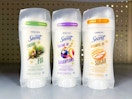 3 Secret Fresh Deodorant limited edition scents on Walmart store shelf