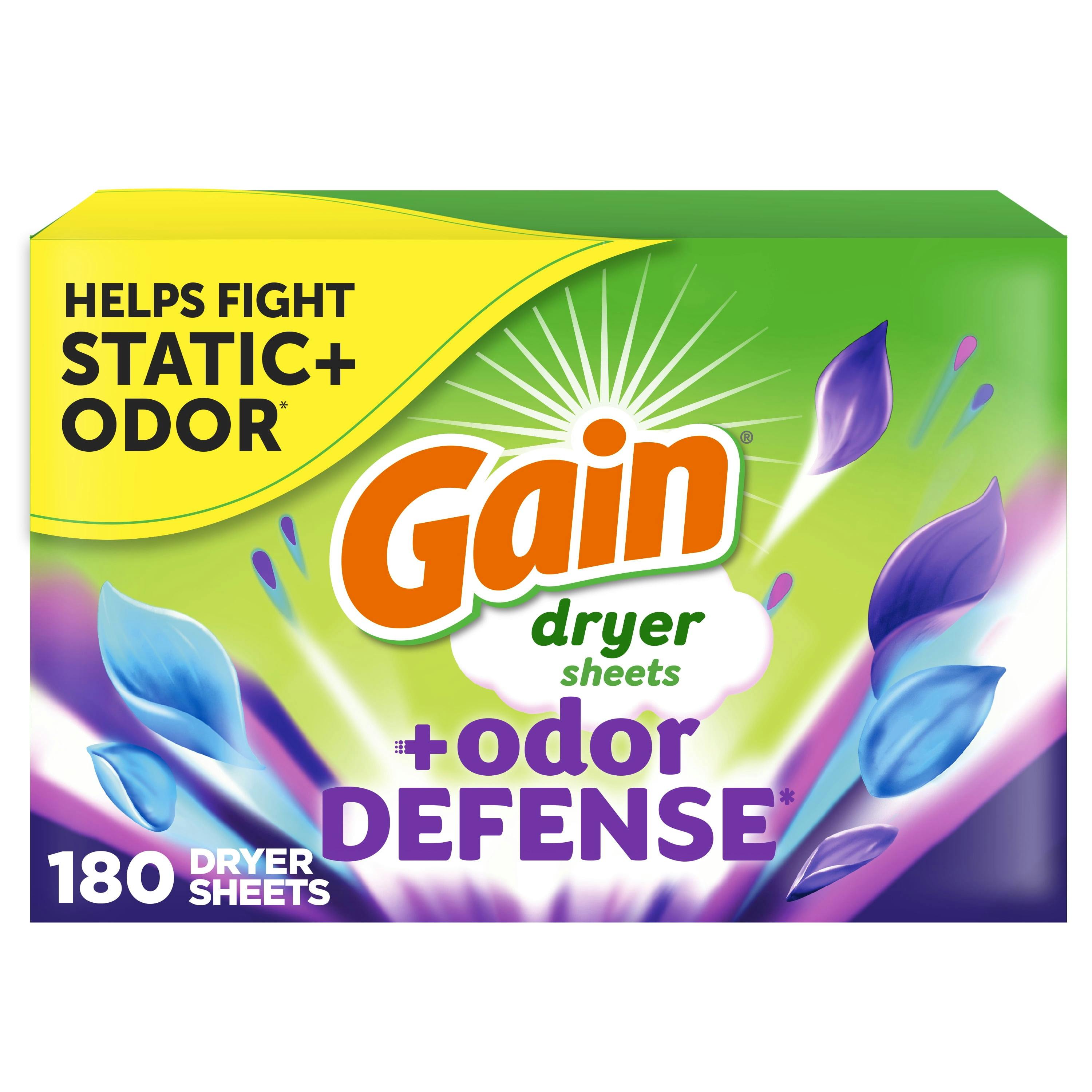 2 Gain Dryer Sheets