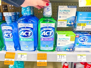 act total care mouthwash clearance walgreens
