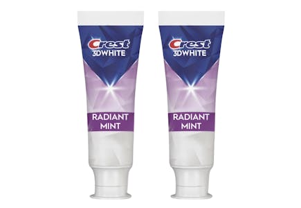 2 Crest Toothpastes
