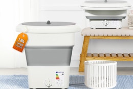 Portable Washing Machine, $39 on Amazon card image