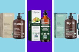 cliganic oil on a grid