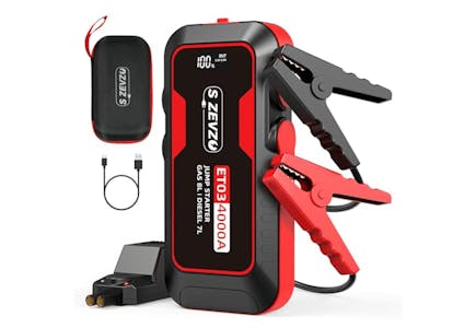 Jump Starter Battery Pack